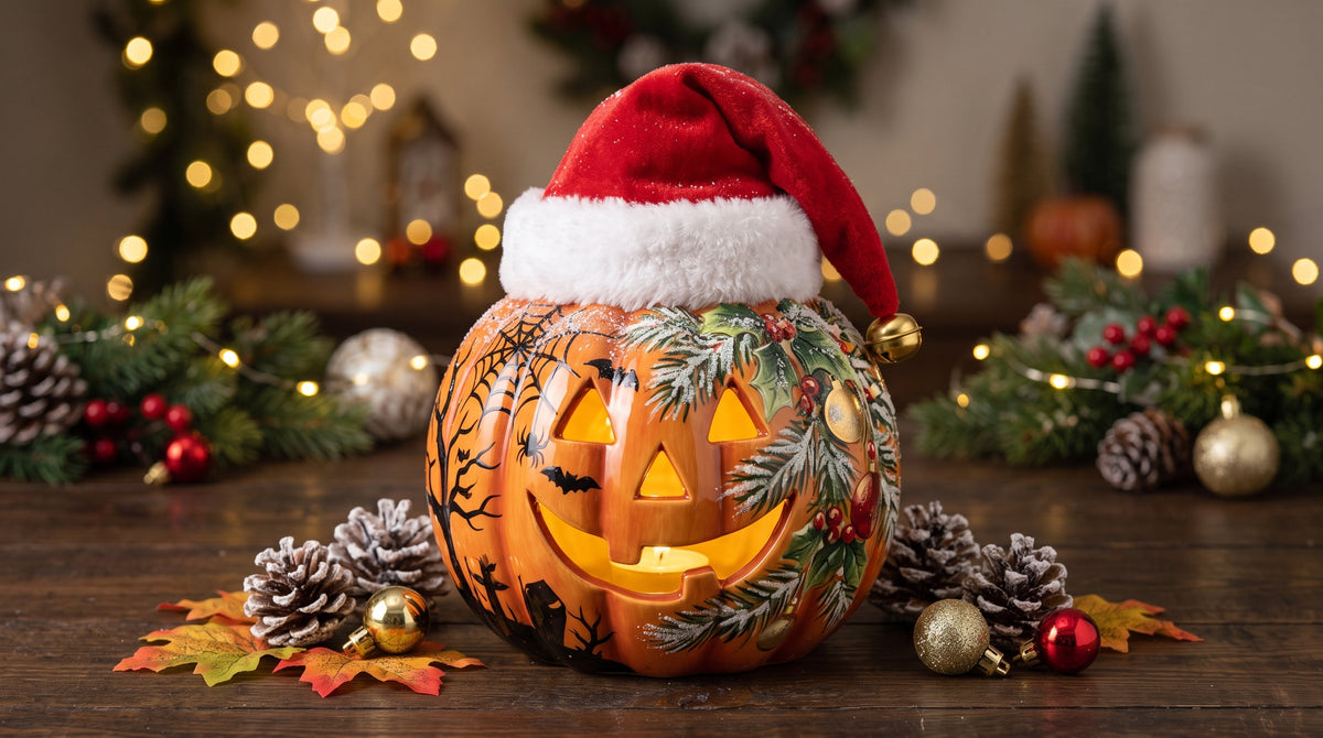 Halloween and christmas